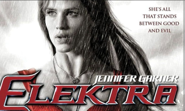 Ilustrasi Film Elektra wanita pembunuh bayaran. [Int]